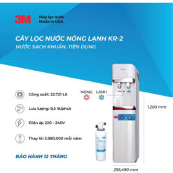 Máy lọc nước nóng lạnh 3M KR2 2V 22.000 lít nhập khẩu Mỹ 12 Máy lọc nước nóng lạnh 3M KR2 2V 22.000 lít nhập khẩu Mỹ