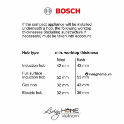 Lò nướng Bosch CSG656RS1 - Kết hợp hấp 47 lít 45cm 19 Lò nướng Bosch CSG656RS1 - Kết hợp hấp 47 lít 45cm