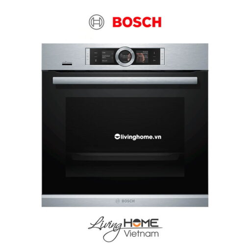 Lò nướng Bosch HBG6764S6B - 71 lít 60cm kết nối Home Connect