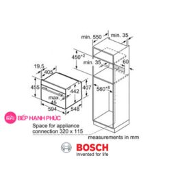Happy Kitchen 15 Alternative view of Lò nướng Bosch CDG634AS0 - 38 lít 4 phương pháp hấp