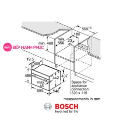 Lò nướng Bosch CMG656BS6B - Kết hợp 45 lít 12 phương pháp gia nhiệt 5 Lò nướng Bosch CMG656BS6B - Kết hợp 45 lít 12 phương pháp gia nhiệt