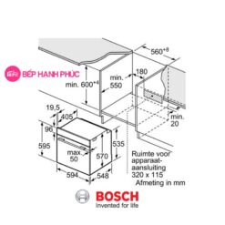 Lò nướng Bosch HBA534BS0A - Âm tủ 71 lít 7 phương pháp gia nhiệt 7 Lò nướng Bosch HBA534BS0A - Âm tủ 71 lít 7 phương pháp gia nhiệt