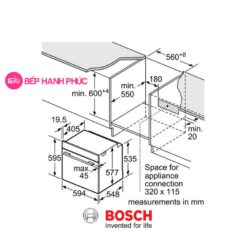 Catalogue Blanco Online - Thương hiệu đến từ Đức 48 Alternative view of Lò nướng Bosch HBG633BS1A - Âm tủ 71 lít 10 phương pháp gia nhiệt