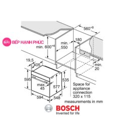 Lò nướng Bosch HBG6764S6B - 71 lít 13 phương pháp gia nhiệt 5 Lò nướng Bosch HBG6764S6B - 71 lít 13 phương pháp gia nhiệt