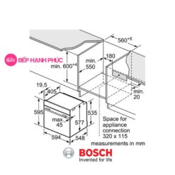 Lò nướng Bosch HNG6764S1A - Kết hợp 67 lít 14 phương pháp gia nhiệt 5 Lò nướng Bosch HNG6764S1A - Kết hợp 67 lít 14 phương pháp gia nhiệt