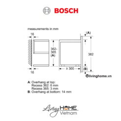 Lò vi sóng Bosch BFL634GS1B - 21 lít 38cm 11 Lò vi sóng Bosch BFL634GS1B - 21 lít 38cm