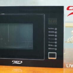 Alternative view of Lò vi sóng Chefs EH MW801B dung tích 25L màu đen sang trọng