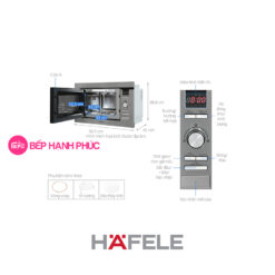 Lò vi sóng Hafele HM-B38D - âm tủ kết hợp nướng 8 Lò vi sóng Hafele HM-B38D - âm tủ kết hợp nướng
