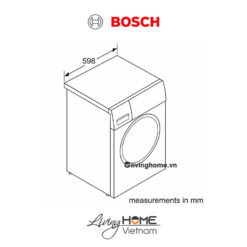 Máy giặt Bosch WAJ20180SG - Cửa trước 9 chương trình 8KG 18 Máy giặt Bosch WAJ20180SG - Cửa trước 9 chương trình 8KG