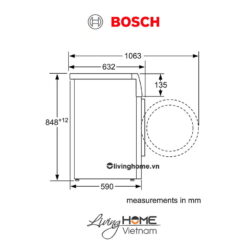 Máy giặt Bosch WAJ20180SG - Cửa trước 9 chương trình 8KG 19 Máy giặt Bosch WAJ20180SG - Cửa trước 9 chương trình 8KG