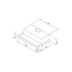 Alternative view of Máy Hút Mùi Âm Tủ Kéo Malloca MH 60SMC, 60cm, 550m3/h