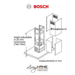 Máy hút mùi Bosch DIB98JQ50B - Đảo 54dB 90cm 17 Máy hút mùi Bosch DIB98JQ50B - Đảo 54dB 90cm