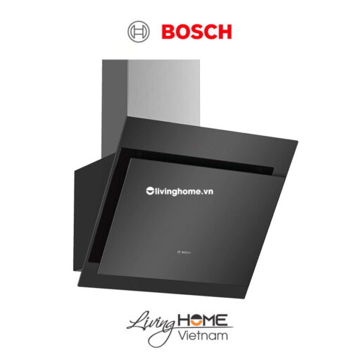 Máy hút mùi Bosch DWK67CM60B - Kính nghiêng 58dB 60cm