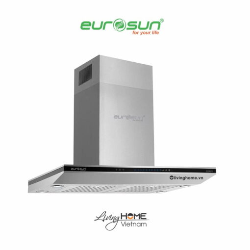 Máy hút mùi Eurosun EH-70AF75 70cm kiểu chữ T inox ốp kính