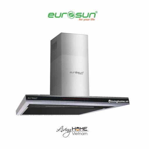 Máy hút mùi Eurosun EH-70AF77 70cm kiểu chữ T inox ốp kính