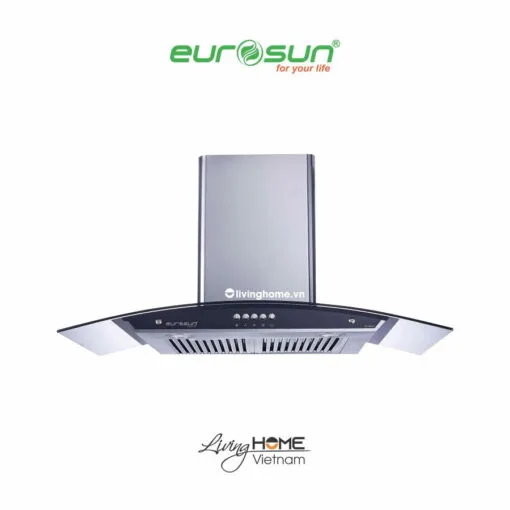 Máy hút mùi Eurosun EH-70K10S gắn tường kiểu dáng hiện đại cuốn hút