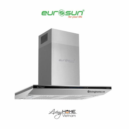 Máy hút mùi Eurosun EH-90AF75 90cm kiểu chữ T inox ốp kính