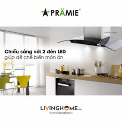 Máy hút mùi Pramie AC17 900 kính cong hiện đại động cơ mạnh 14 Máy hút mùi Pramie AC17 900 kính cong hiện đại động cơ mạnh