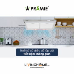 Máy hút mùi Pramie CL9S 700 cổ điển thiết kế kim loại sang trọng