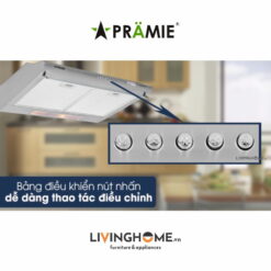 Máy hút mùi Pramie CL9S 700 cổ điển thiết kế kim loại sang trọng