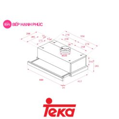 Máy hút mùi đảo Teka Easy TL 6420 7 Máy hút mùi đảo Teka Easy TL 6420