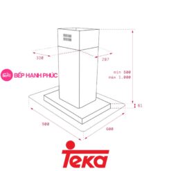 Máy hút mùi đảo Teka Total DG3 ISLA 980 7 Máy hút mùi đảo Teka Total DG3 ISLA 980