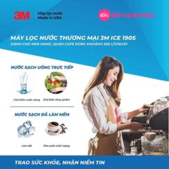 Alternative view of Máy lọc nước dành cho thương mại 3M ICE 190-S - Nhập khẩu Mỹ