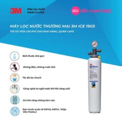 Máy lọc nước dành cho thương mại 3M ICE 190-S - Nhập khẩu Mỹ 8 Máy lọc nước dành cho thương mại 3M ICE 190-S - Nhập khẩu Mỹ
