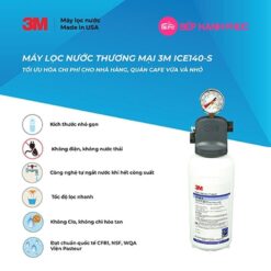Máy lọc nước dành cho thương mại 3M ICE140-S - Nhập khẩu Mỹ 8 Máy lọc nước dành cho thương mại 3M ICE140-S - Nhập khẩu Mỹ
