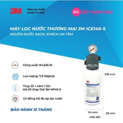 Máy lọc nước dành cho thương mại 3M ICE140-S - Nhập khẩu Mỹ 9 Máy lọc nước dành cho thương mại 3M ICE140-S - Nhập khẩu Mỹ