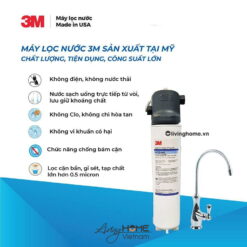 Máy lọc nước lắp dưới bồn rửa 3M BREW120-MS kèm vòi 3M nhập khẩu Mỹ 22 Máy lọc nước lắp dưới bồn rửa 3M BREW120-MS kèm vòi 3M nhập khẩu Mỹ