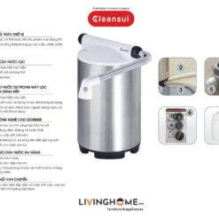 Máy lọc nước lắp trên bồn rửa Cleansui ET201 nhập khẩu Nhật 12 Máy lọc nước lắp trên bồn rửa Cleansui ET201 nhập khẩu Nhật