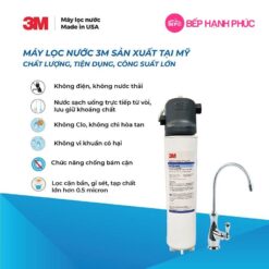 Máy lọc nước lắp dưới bồn rửa 3M BREW 120-MS - Nhập khẩu Mỹ 8 Máy lọc nước lắp dưới bồn rửa 3M BREW 120-MS - Nhập khẩu Mỹ