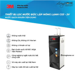 Máy lọc nước nóng lạnh độc lập 3M CS3 2V 34 lít nhập khẩu Mỹ 13 Máy lọc nước nóng lạnh độc lập 3M CS3 2V 34 lít nhập khẩu Mỹ