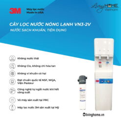 Máy lọc nước nóng lạnh 3M VN3 2V 34 lít nhập khẩu Mỹ 14 Máy lọc nước nóng lạnh 3M VN3 2V 34 lít nhập khẩu Mỹ