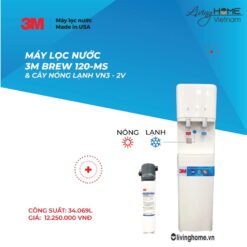 Máy lọc nước nóng lạnh 3M VN3 2V 34 lít nhập khẩu Mỹ 13 Máy lọc nước nóng lạnh 3M VN3 2V 34 lít nhập khẩu Mỹ
