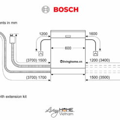Máy rửa chén Bosch SMU6ECS57E – Bán âm 60cm 14 bộ 29 Máy rửa chén Bosch SMU6ECS57E – Bán âm 60cm 14 bộ