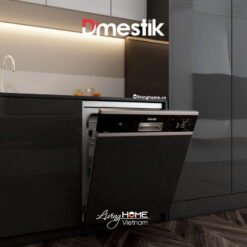 Happy Kitchen 89 Alternative view of Máy rửa chén Dmestik ES14-02 SM 15 bộ thiết kế chuẩn Châu Âu
