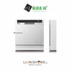 Máy rửa chén Arber ABMRB08 màu bạc dung tích 8 bộ bát đĩa tiêu chuẩn Châu Âu 1 Máy rửa chén Arber ABMRB08 màu bạc dung tích 8 bộ bát đĩa tiêu chuẩn Châu Âu