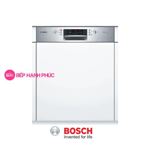 Máy rửa bát Bosch SMV6ZCX42E - Âm tủ toàn phần 14 bộ 9.5 lít nước tiêu thụ