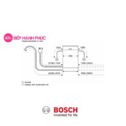 Máy rửa bát Bosch SPI2HKS59E - Âm tủ bán phần 9 bộ 8.5 lít nước tiêu thụ 9 Máy rửa bát Bosch SPI2HKS59E - Âm tủ bán phần 9 bộ 8.5 lít nước tiêu thụ