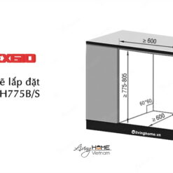 Máy Rửa Chén Texgio TG-TG21H775S Bán Âm 13 Bộ 11 Lít Nước 16 Máy Rửa Chén Texgio TG-TG21H775S Bán Âm 13 Bộ 11 Lít Nước