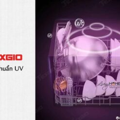 Máy rửa chén Texgio TG-BI205 Bán Âm 11 Bộ 9 Lít Nước