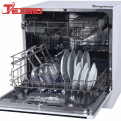 Máy rửa chén Texgio TG-DTW558 Độc Lập 8 Bộ 8 Lít Nước 12 Máy rửa chén Texgio TG-DTW558 Độc Lập 8 Bộ 8 Lít Nước