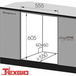 Máy rửa chén Texgio TG-DTW558 Độc Lập 8 Bộ 8 Lít Nước 13 Máy rửa chén Texgio TG-DTW558 Độc Lập 8 Bộ 8 Lít Nước