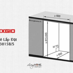 Máy Rửa Chén Texgio TG-TGF3815B Độc Lập 15 Bộn 10 Lít Nước 17 Máy Rửa Chén Texgio TG-TGF3815B Độc Lập 15 Bộn 10 Lít Nước