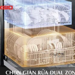 Máy Rửa Chén Texgio TG-TGF3815S Độc Lập 15 Bộ 10 Lít Nước 20 Máy Rửa Chén Texgio TG-TGF3815S Độc Lập 15 Bộ 10 Lít Nước