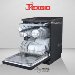 Máy rửa chén Texgio TG-TGF6019B Độc Lập 15 Bộ 10 Lít Nước 12 Máy rửa chén Texgio TG-TGF6019B Độc Lập 15 Bộ 10 Lít Nước