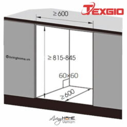 Máy rửa chén Texgio TG-TGF6019B Độc Lập 15 Bộ 10 Lít Nước 14 Máy rửa chén Texgio TG-TGF6019B Độc Lập 15 Bộ 10 Lít Nước