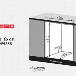 Máy rửa chén Texgio TG-TGWF98SB Bán Âm 11 Bộ 9 Lít Nước 14 Máy rửa chén Texgio TG-TGWF98SB Bán Âm 11 Bộ 9 Lít Nước